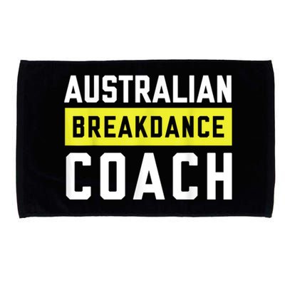 Australian Breakdancing Costume Coach Break Dancer Matching Microfiber Hand Towel