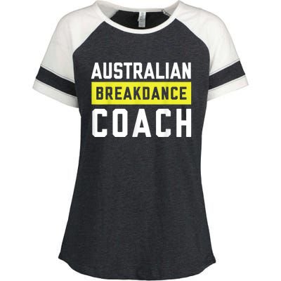 Australian Breakdancing Costume Coach Break Dancer Matching Enza Ladies Jersey Colorblock Tee