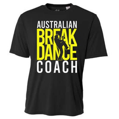 Australian Breakdance Coach Costume Break Dancer Matching Gift Cooling Performance Crew T-Shirt