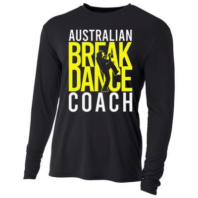 Australian Breakdance Coach Costume Break Dancer Matching Gift Cooling Performance Long Sleeve Crew