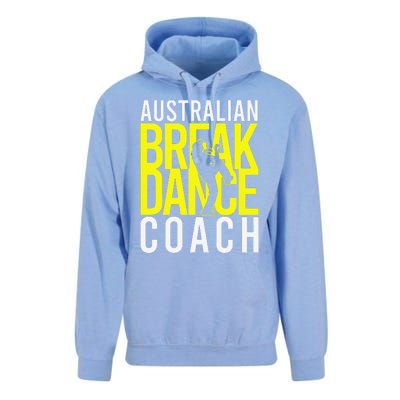 Australian Breakdance Coach Costume Break Dancer Matching Gift Unisex Surf Hoodie