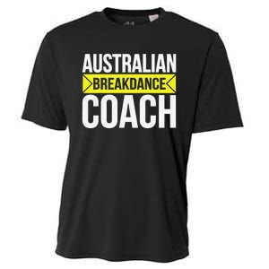 Australian Breakdancing Costume Coach Break Dancer Matching Gift Cooling Performance Crew T-Shirt