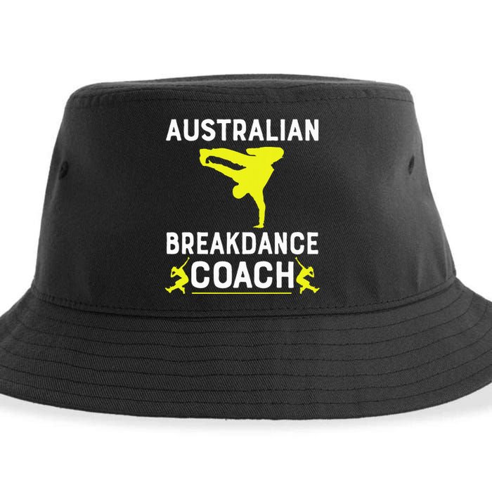 Australian Breakdancer Costume Coach Break Dancer Matching Sustainable Bucket Hat