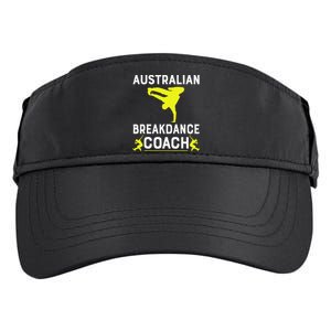 Australian Breakdancer Costume Coach Break Dancer Matching Adult Drive Performance Visor