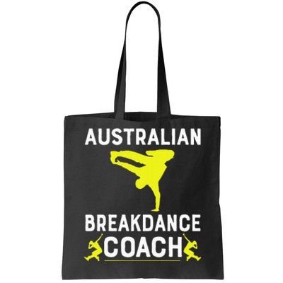 Australian Breakdancer Costume Coach Break Dancer Matching Tote Bag