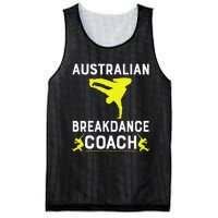 Australian Breakdancer Costume Coach Break Dancer Matching Mesh Reversible Basketball Jersey Tank