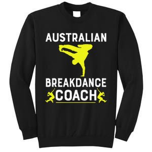 Australian Breakdancer Costume Coach Break Dancer Matching Tall Sweatshirt