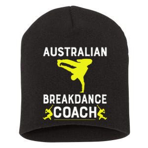 Australian Breakdancer Costume Coach Break Dancer Matching Short Acrylic Beanie