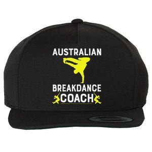 Australian Breakdancer Costume Coach Break Dancer Matching Wool Snapback Cap