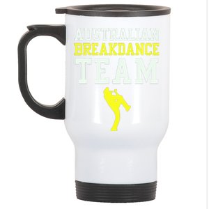 Australia Breakdancer Costume Australian Breakdance Team Stainless Steel Travel Mug