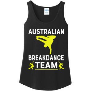 Australian Breakdancer Costume Team Break Dancer Matching Ladies Essential Tank