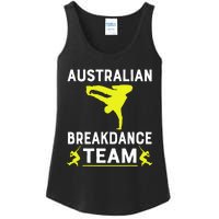 Australian Breakdancer Costume Team Break Dancer Matching Ladies Essential Tank