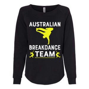 Australian Breakdancer Costume Team Break Dancer Matching Womens California Wash Sweatshirt