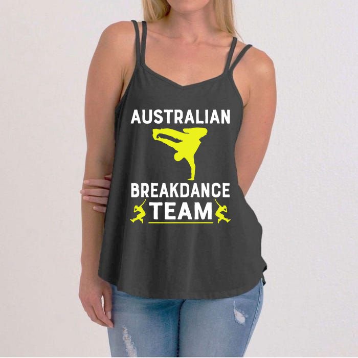 Australian Breakdancer Costume Team Break Dancer Matching Women's Strappy Tank