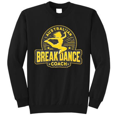 Australian Breakdance Coach Costume Break Dancer Matching Sweatshirt