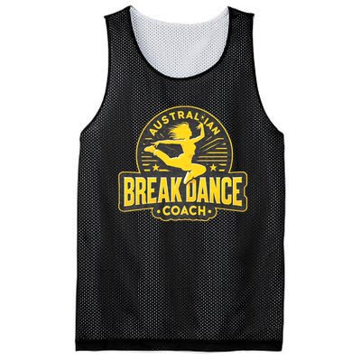 Australian Breakdance Coach Costume Break Dancer Matching Mesh Reversible Basketball Jersey Tank