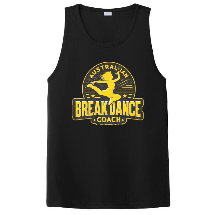 Australian Breakdance Coach Costume Break Dancer Matching PosiCharge Competitor Tank