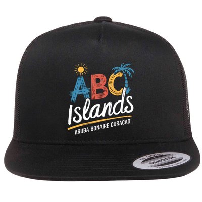 Aruba Bonaire Curacao Cruise Vacation Souvenirs Caribbean Great Gift Flatbill Hat