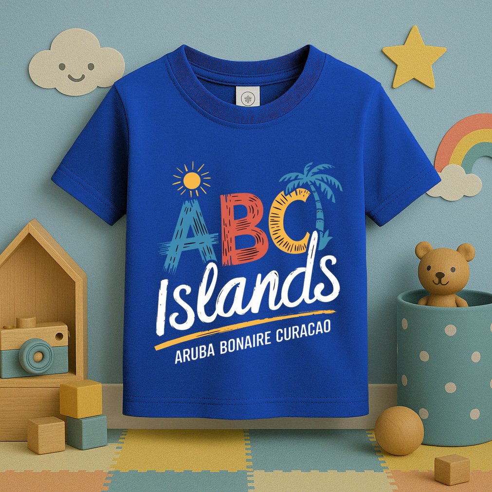 Aruba Bonaire Curacao Cruise Vacation Souvenirs Caribbean Great Gift Toddler T-Shirt