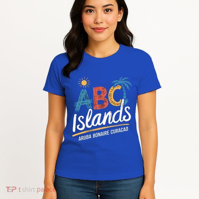 Aruba Bonaire Curacao Cruise Vacation Souvenirs Caribbean Great Gift Womens T-Shirt