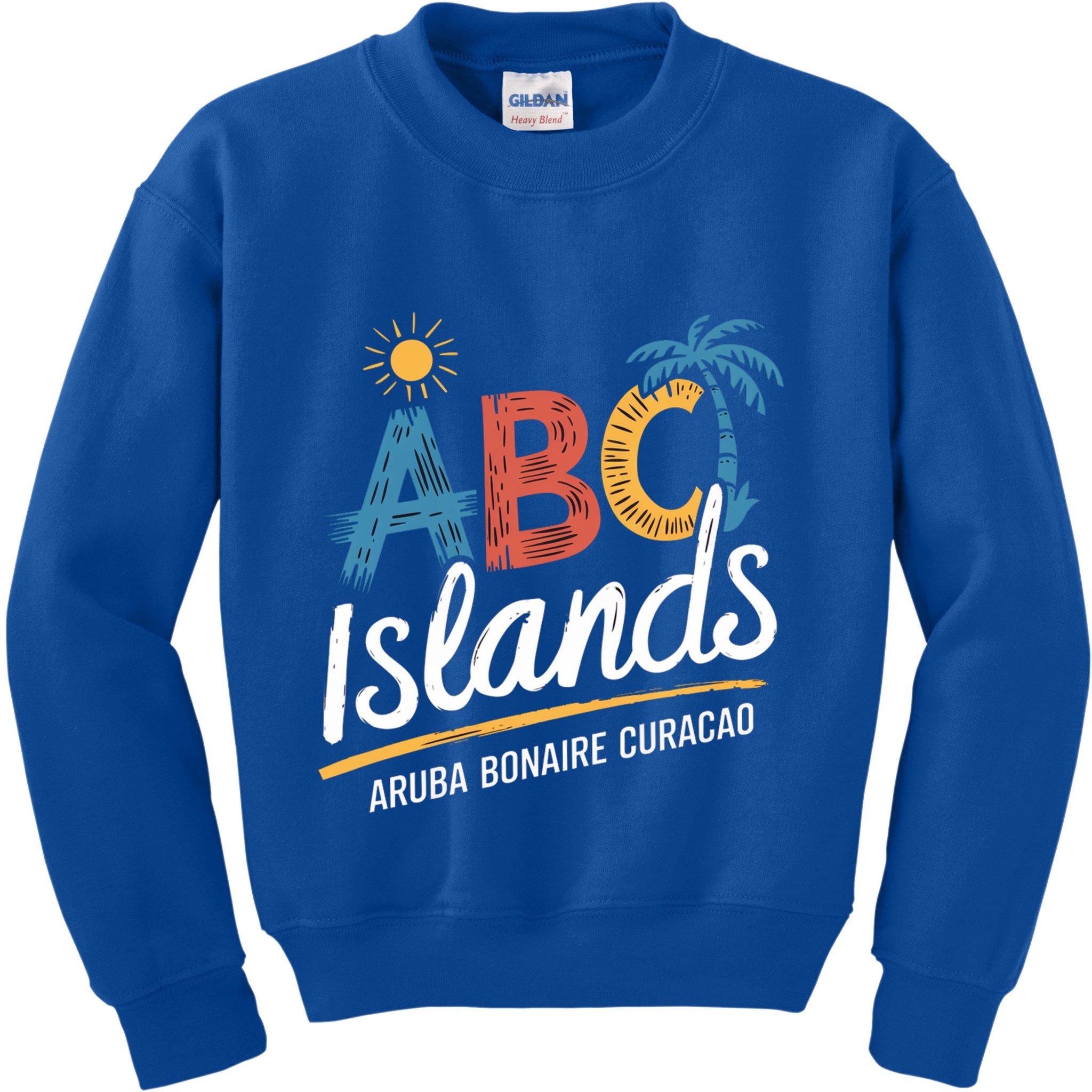 Aruba Bonaire Curacao Cruise Vacation Souvenirs Caribbean Great Gift Kids Sweatshirt