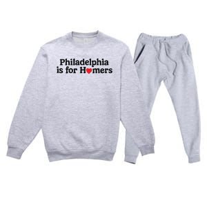 Alec Bohm Charlie Manuel Philadelphia Is For Homers Premium Crewneck Sweatsuit Set