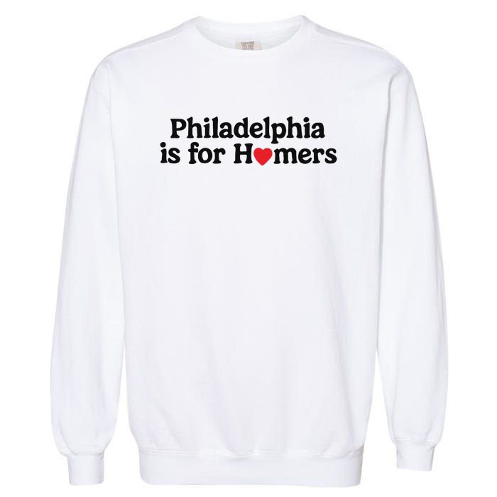 Alec Bohm Charlie Manuel Philadelphia Is For Homers Garment-Dyed Sweatshirt