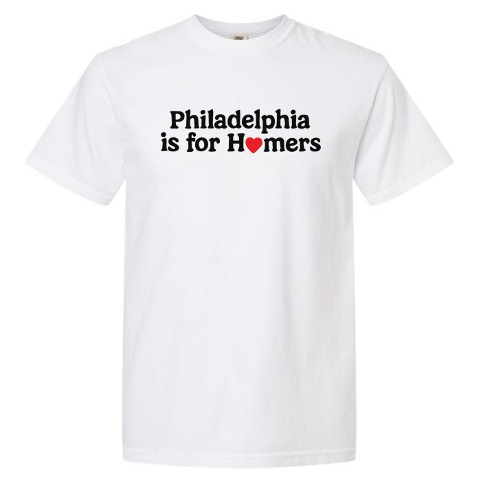 Alec Bohm Charlie Manuel Philadelphia Is For Homers Garment-Dyed Heavyweight T-Shirt