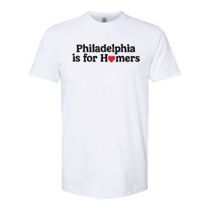 Alec Bohm Charlie Manuel Philadelphia Is For Homers Softstyle CVC T-Shirt