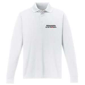 Alec Bohm Charlie Manuel Philadelphia Is For Homers Performance Long Sleeve Polo