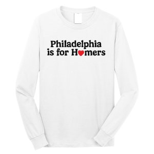 Alec Bohm Charlie Manuel Philadelphia Is For Homers Long Sleeve Shirt