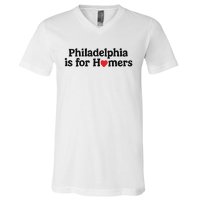 Alec Bohm Charlie Manuel Philadelphia Is For Homers V-Neck T-Shirt