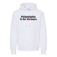 Alec Bohm Charlie Manuel Philadelphia Is For Homers Premium Hoodie