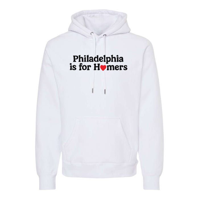 Alec Bohm Charlie Manuel Philadelphia Is For Homers Premium Hoodie