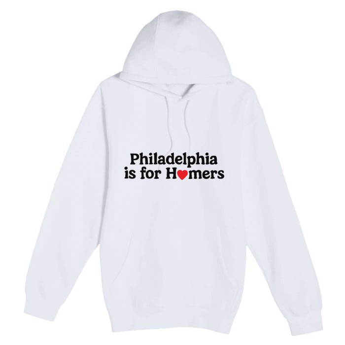 Alec Bohm Charlie Manuel Philadelphia Is For Homers Premium Pullover Hoodie