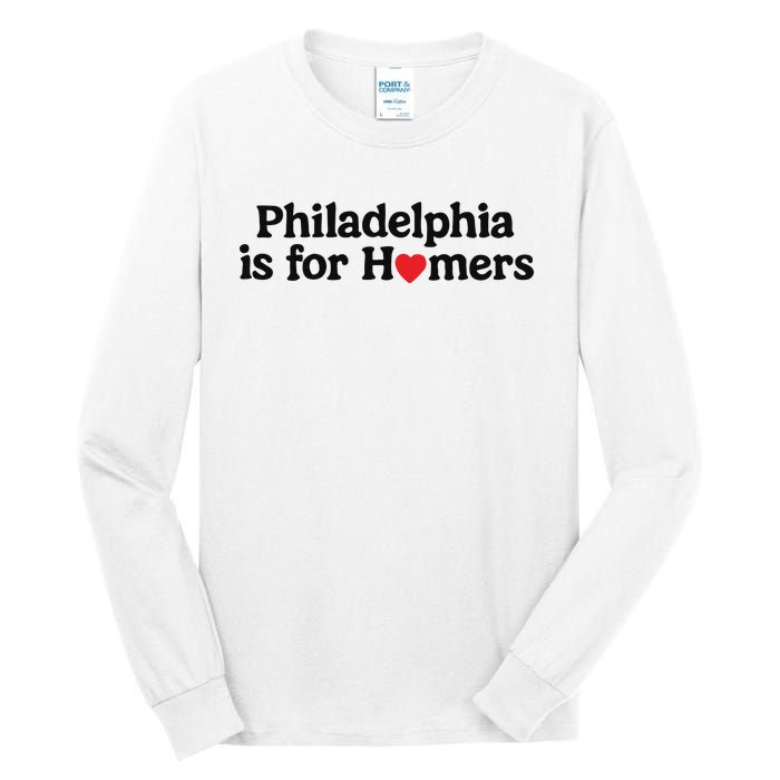 Alec Bohm Charlie Manuel Philadelphia Is For Homers Tall Long Sleeve T-Shirt