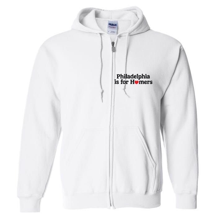 Alec Bohm Charlie Manuel Philadelphia Is For Homers Full Zip Hoodie