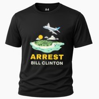Arrest Bill Clinton Epstein Island Cooling Performance Crew T-Shirt