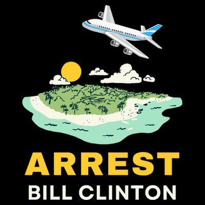 Arrest Bill Clinton Epstein Island T-Shirt