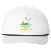 Arrest Bill Clinton Epstein Island Snapback Five-Panel Rope Hat