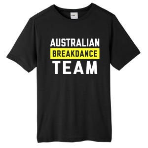 Australian Breakdancing Costume Team Break Dancer Matching Tall Fusion ChromaSoft Performance T-Shirt