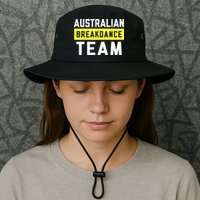 Australian Breakdancing Costume Team Break Dancer Matching Bucket Hat