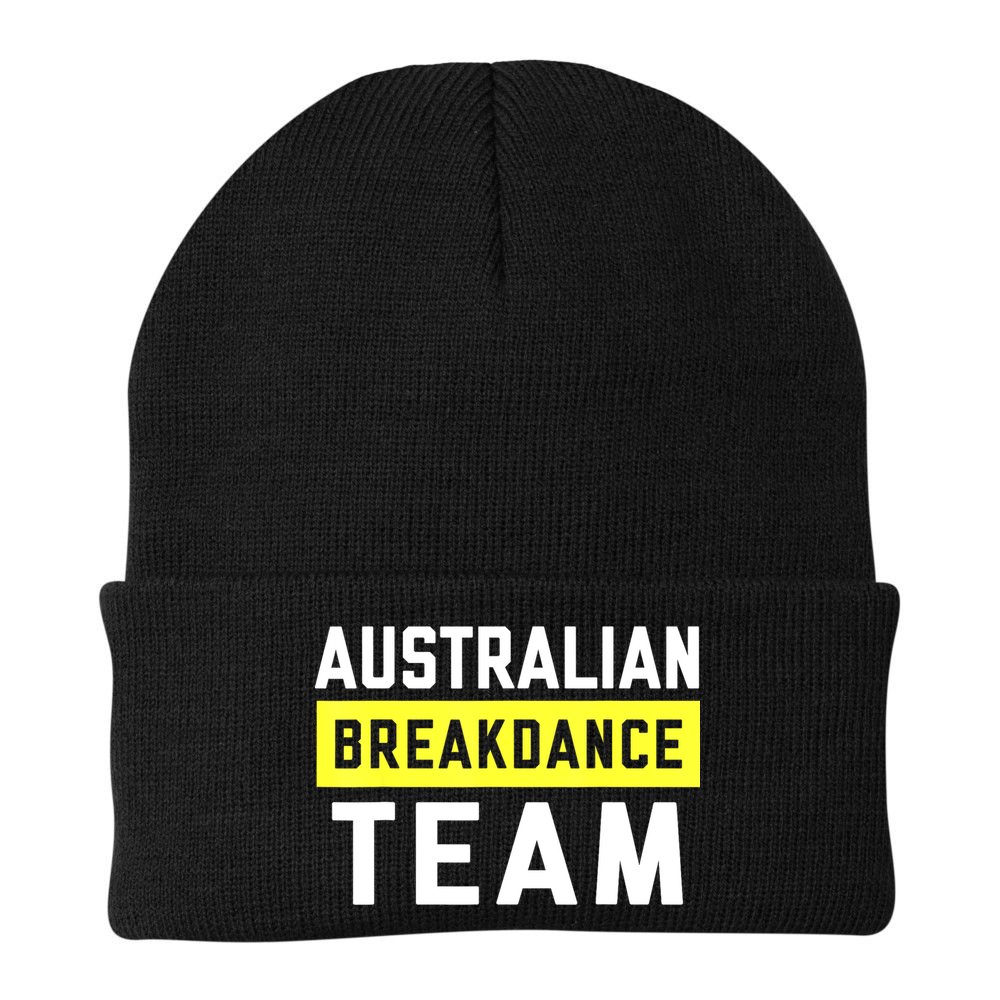 Australian Breakdancing Costume Team Break Dancer Matching Beanie