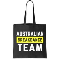Australian Breakdancing Costume Team Break Dancer Matching Bag
