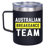 Australian Breakdancing Costume Team Break Dancer Matching 12oz Stainless Steel Coffee Mug