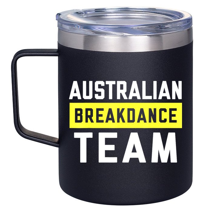 Australian Breakdancing Costume Team Break Dancer Matching 12oz Stainless Steel Coffee Mug