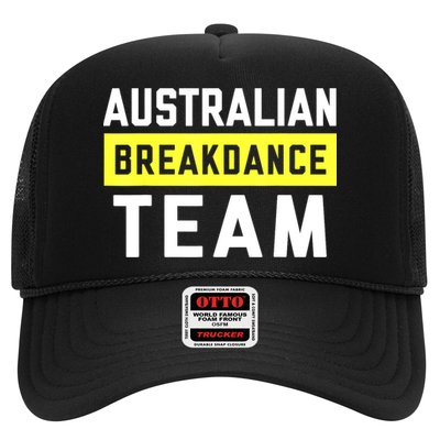 Australian Breakdancing Costume Team Break Dancer Matching Hat