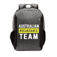 Australian Breakdancing Costume Team Break Dancer Matching Vector Backpack