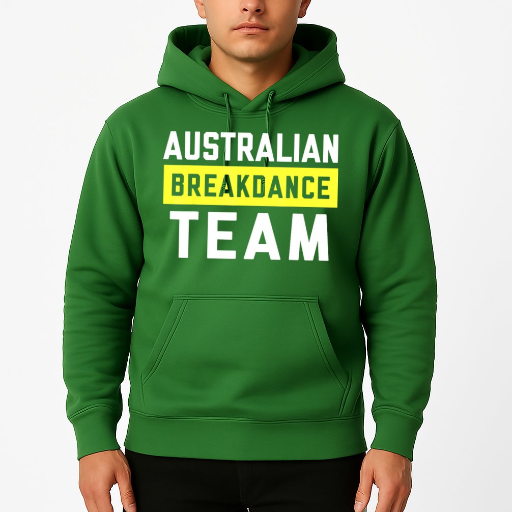 Australian Breakdancing Costume Team Break Dancer Matching Hoodie