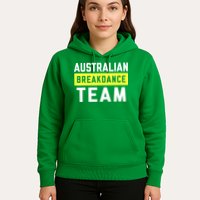 Australian Breakdancing Costume Team Break Dancer Matching Hoodie